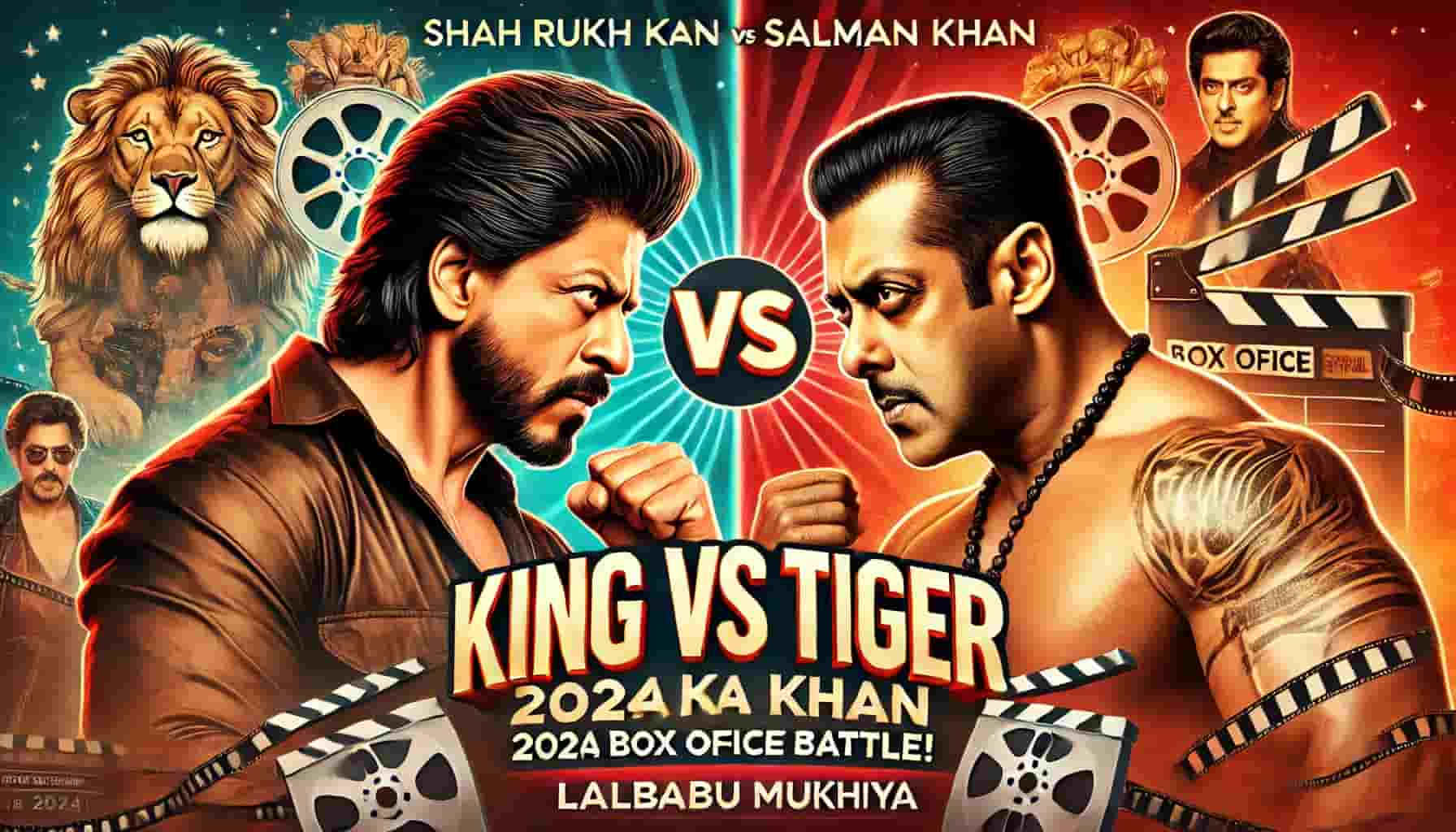 Shah Rukh Khan vs Salman Khan: 2024 Ka Box Office Battle! 🔥